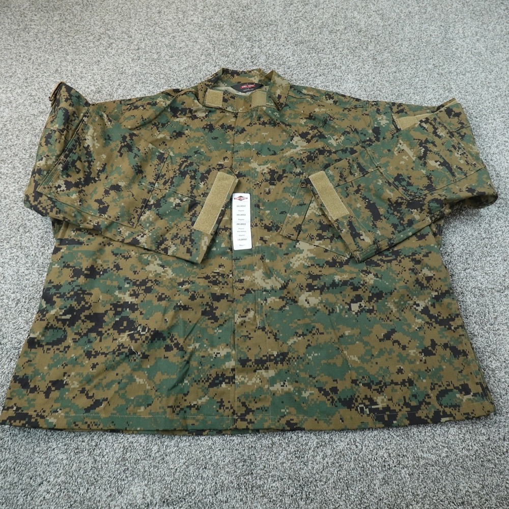 NEW TRU SPEC Jacket Mens 4XL Digital Marpat Camo Military Combat Coat Tactical